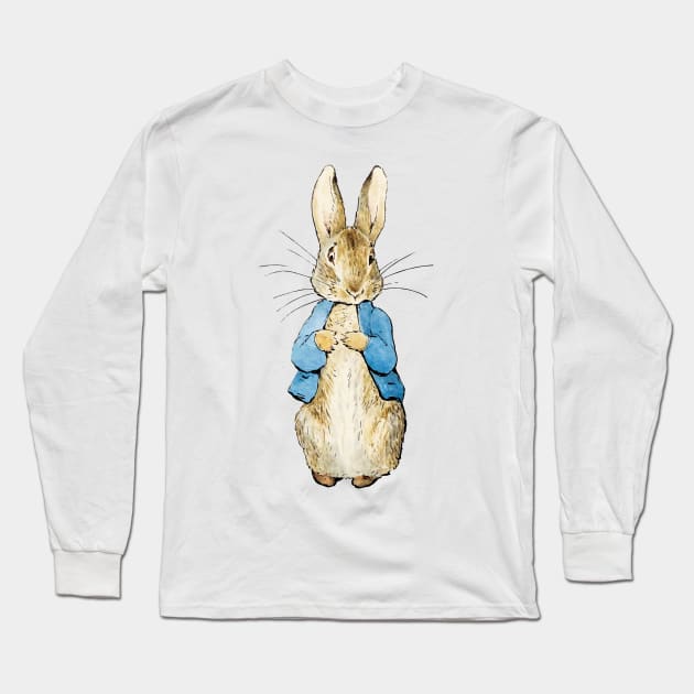 Peter Rabbit HiRes Vector Long Sleeve T-Shirt by goatboyjr